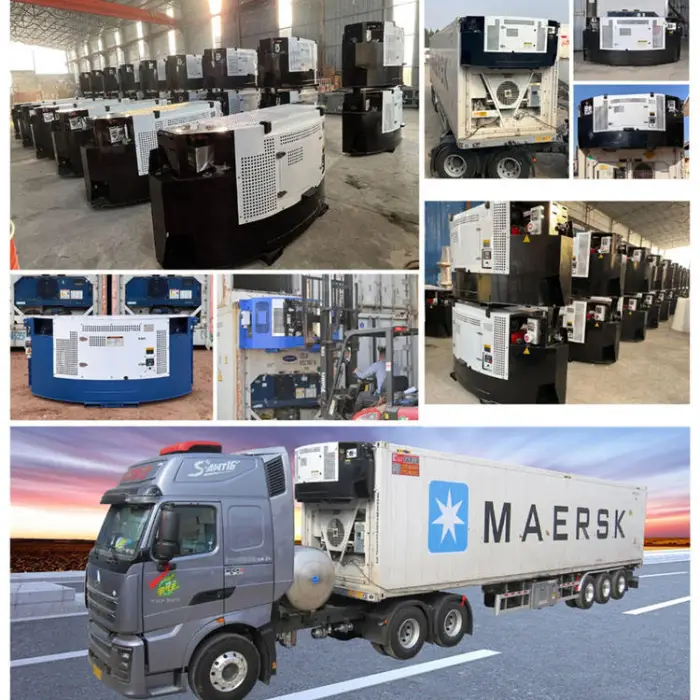 Hot Sale for 15kw Underslung Genset Reefer Generator Mounted on Truck's Chassis to Provide Strong Power of Reefer Container — image 7