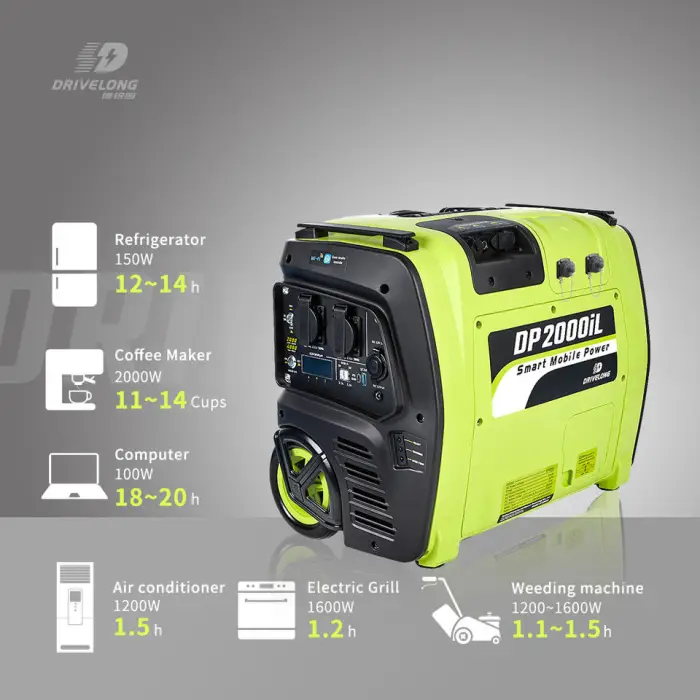 2048Wh LiFePO4 Battery 2KW 2000W Portable Mobile Power Station, Outdoor Portable Solar Battery Stations — image 3