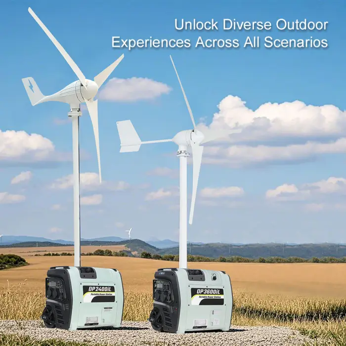 High Quality 600W Wind Turbine Generator for Commercial Use Renewable Energy Source — image 4