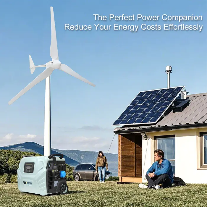 High Quality 600W Wind Turbine Generator for Commercial Use Renewable Energy Source — image 6