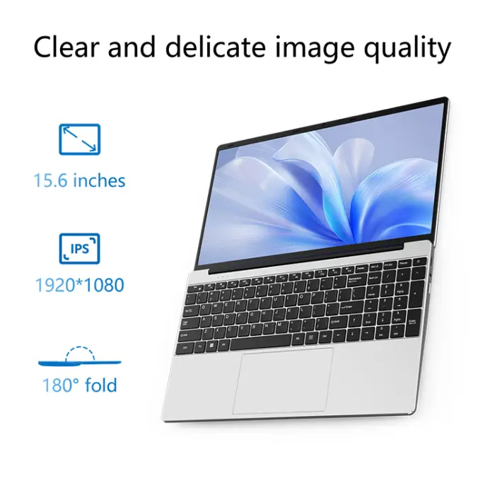 15.6 Inch IPS New Student Laptop HD Screen DDR4 Intel Alder Lake SSD 8GB RAM Win 11 English Keyboard Quad-Core 1.7GHz 60Hz UHD — image 6