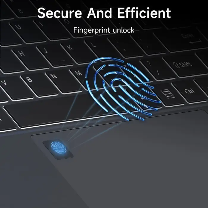 New 15.6-Inch Intel N95 Quad Core 1.7GHz Business Laptop 32GB High-Speed Memory 2TB SSD IPS HD Display English Keyboard Windows — image 6