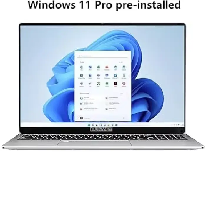 New 15.6" Business Laptop English Keyboard Long Battery Life Intel N5095 8GB RAM 256GB SSD Expandable 2TB Portable Windows 11 — image 2