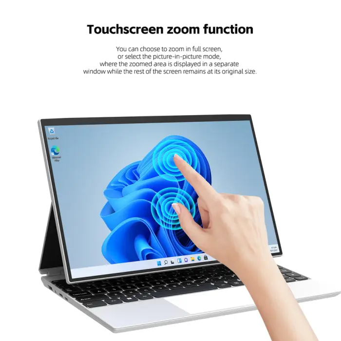 New High Quality 14.1-Inch Intel N95 Quad-Core 3.4GHz 16GB RAM 2TB SSD 1920x1200 Display Windows 11 Touchscreen Business English — image 7