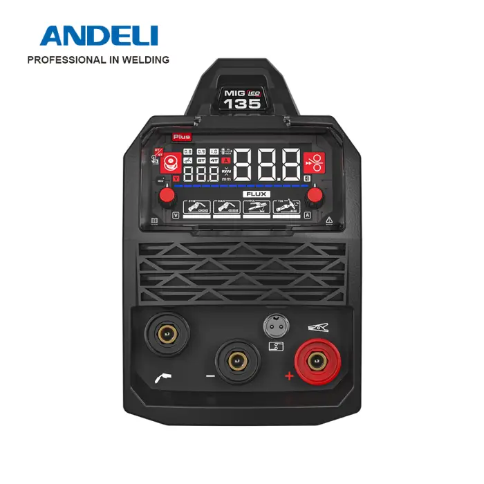 ANDELI Semi-automatic MIG Welding Machine Lift TIG MMA MIG 3 in 1 Gasless Synergy MIG Welders Inverter Soldering Welder — image 3