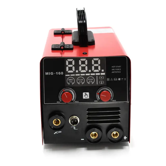 Portable 220V 3-in-1 Invert MIG Welders Gasless Handheld Mig Flux Welding Machine with 0.8mm 1.0mm Solid Wire — image 6