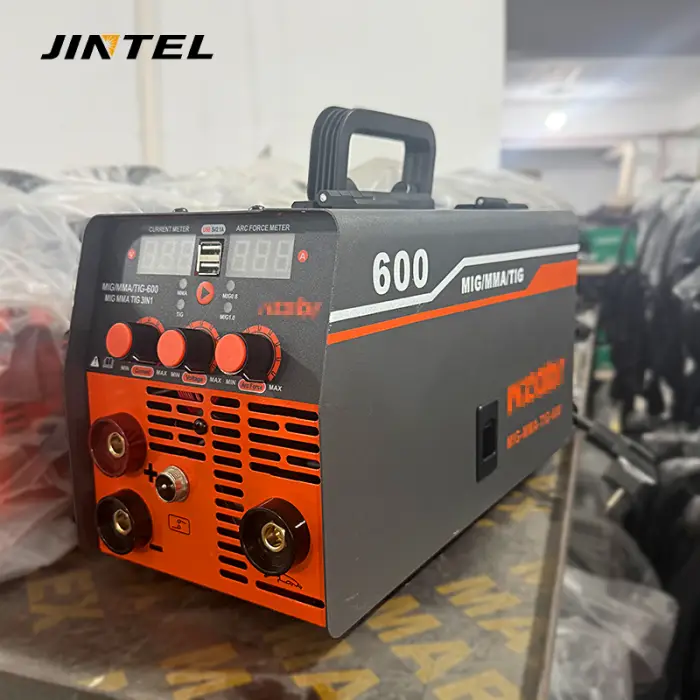 MIG-600 No Gas Welder Flux Cored MIG /Tig/Arc Welder 220V Portable Gasless Mig Welding Machine Welder 3 in 1 Mig Mma Tig — image 3