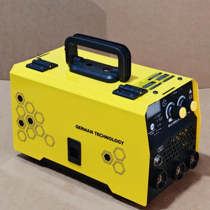 MIG-200 3-in-1 Welder No Gas MIG 200A Multi-Process Machine with Auto-Darkening Helmet & Chipping Hammer Combo Kit — image 5