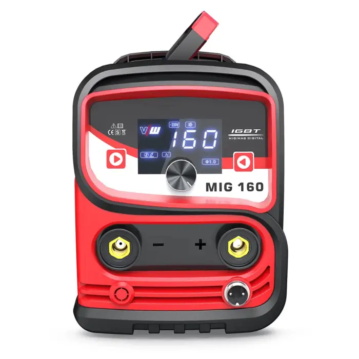 VECTOR WELDING MIG Gasless Welding Machine 2-in-1 MMA Welder Flux Core IGBT Inverter Portable Hot Start For Home Working MIG160D — image 6