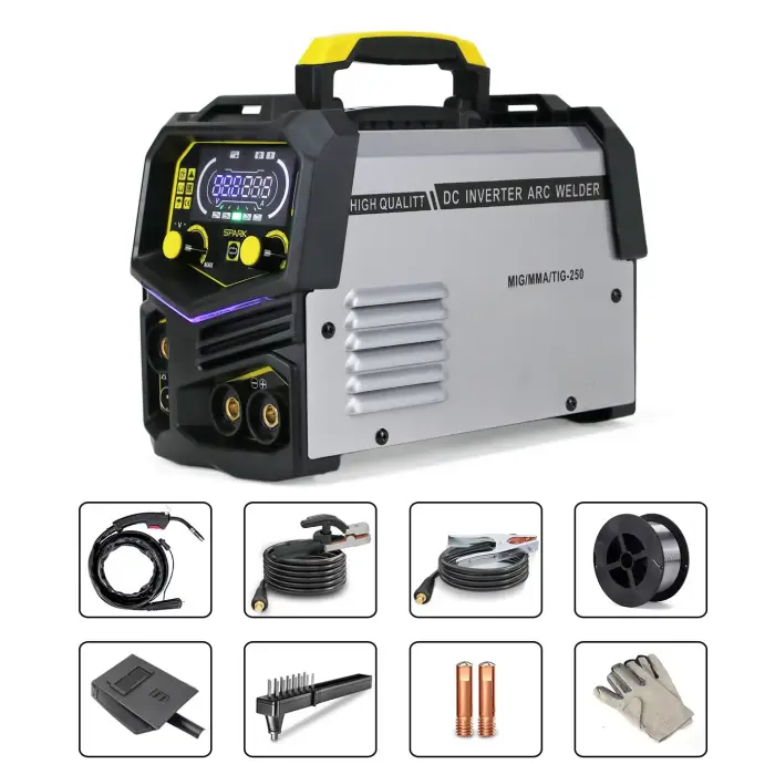New Gasless MIG Welding Machine Household Small Three-In-One Portable Electric 220V 1 Year Warranty Mini Inverter Igbt Welders — image 6