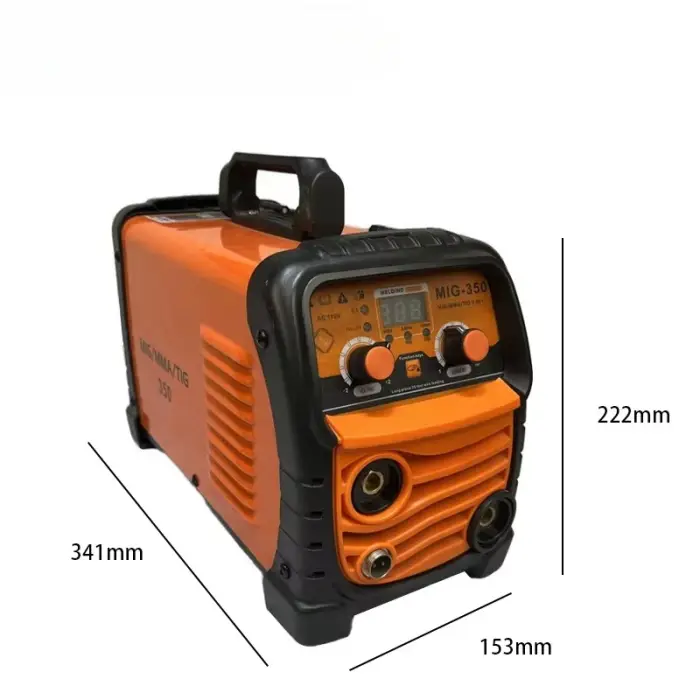 New MIG Welding Machine for 120A-140A-3-in-1 IGBT DC Inverter Gas/Gasless Portable CE Certified for Stainless Steel/Aluminum — image 7