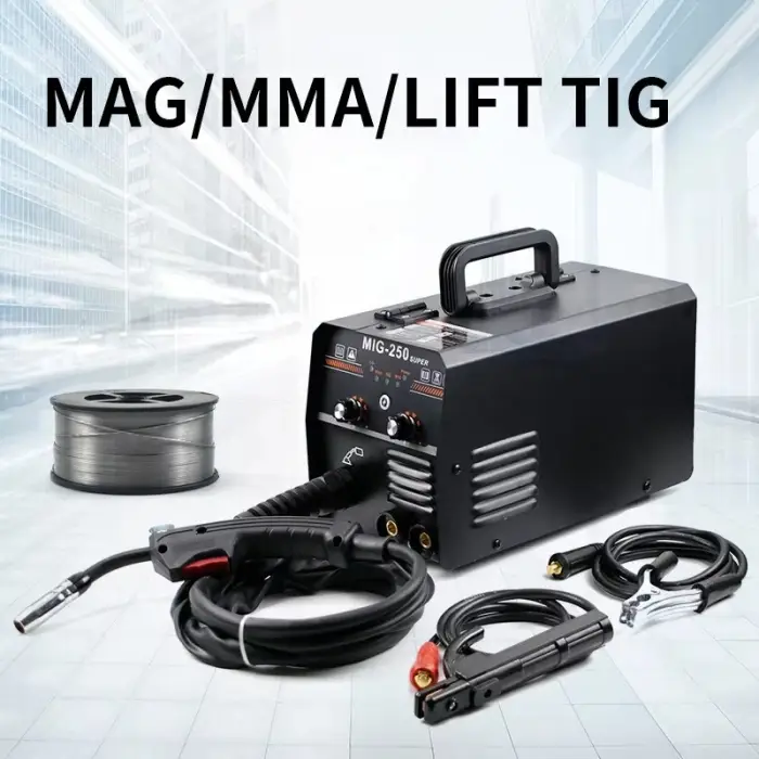 MIG WELDING MACHINE MAG/MMA/LIFT TIG 3 in 1 WELDING MACHINE MIG-250 — image 2