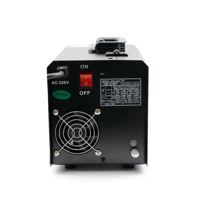 MIG WELDING MACHINE MAG/MMA/LIFT TIG 3 in 1 WELDING MACHINE MIG-250 — image 4