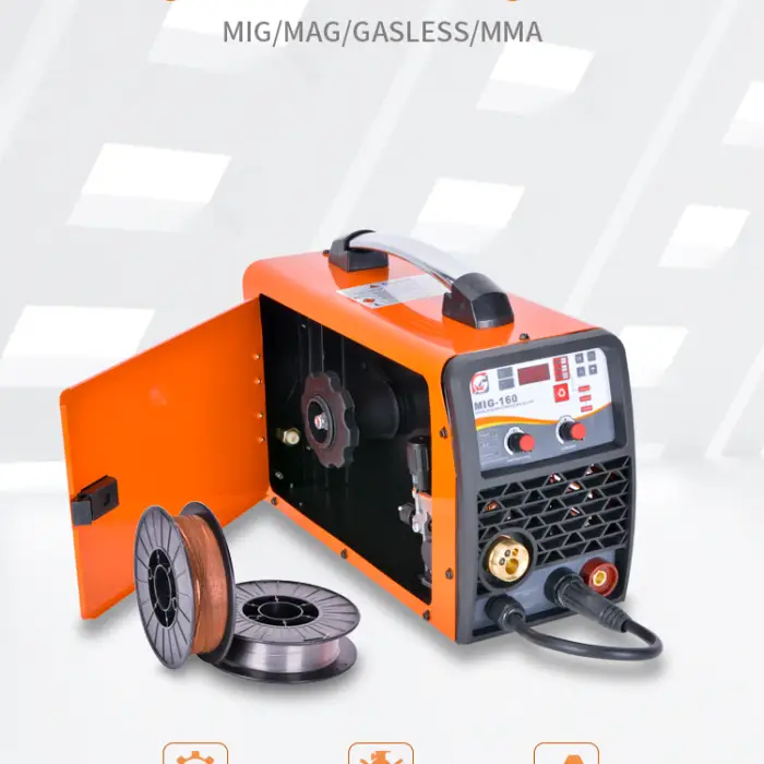 160A MIG MMA Welder 2 In 1 Inverter Welding Machine Gas Gasless CO2 Mig Welder 220V Portable Welding Machine For Carbon Steel — image 6