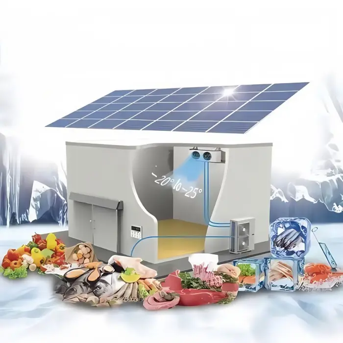 Xueyun 20Ft Cold Storage Solar Container Cold Room Freezer System Cold Room Storage Good Price — image 2