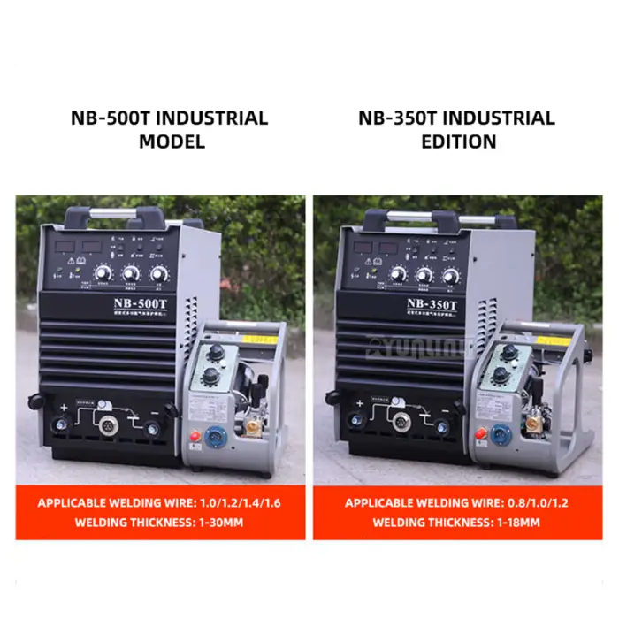 Industrial-Grade CO₂/MIG Welding Machine – 500A / 350T, Gas Shielded (Dual-Drive Wire Feeder) Welder — image 3