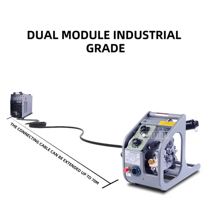 Industrial-Grade CO₂/MIG Welding Machine – 500A / 350T, Gas Shielded (Dual-Drive Wire Feeder) Welder — image 4