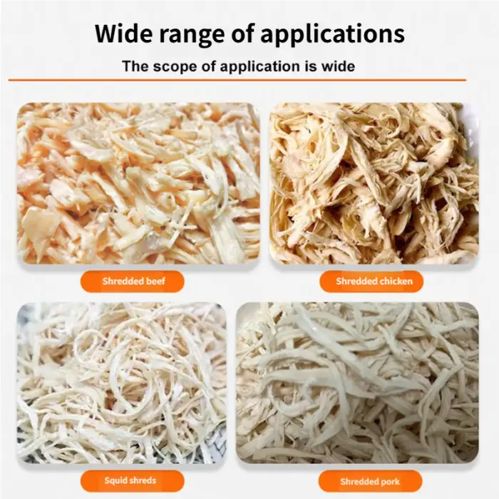 Commercial Cooked Chicken & Beef Shredding Machine Pet Food Production Line — image 7