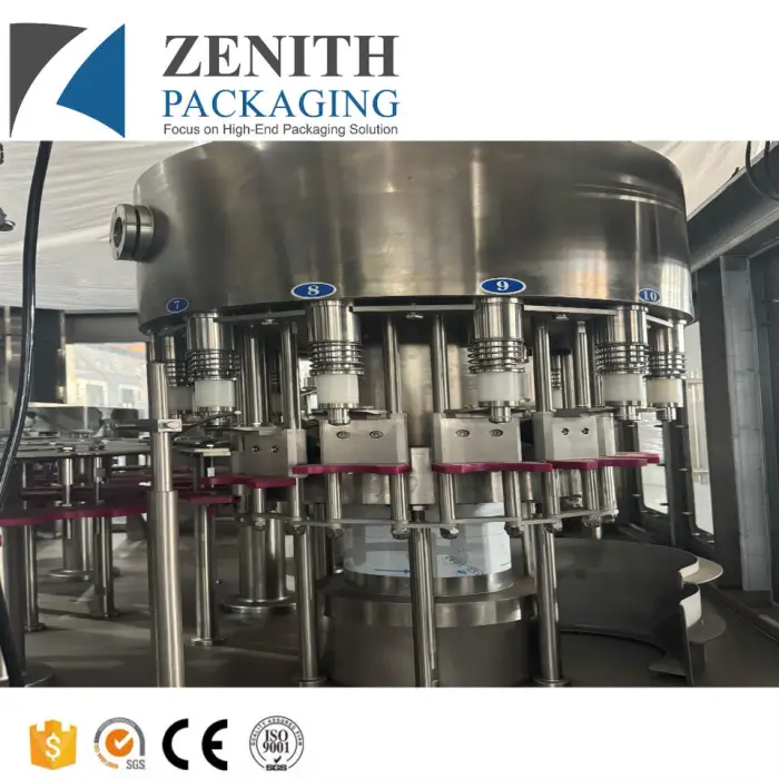Fully Automatic  Can Filling Machine / Isopressure Filling and Sealing Machine — image 3