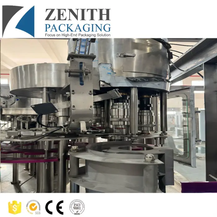 Fully Automatic  Can Filling Machine / Isopressure Filling and Sealing Machine — image 5
