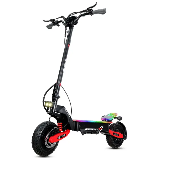 1200w Motor Fast 11 Inch Fat Tire 48v Battery Fast Remote Adult Off-road Electric Scooter — image 4