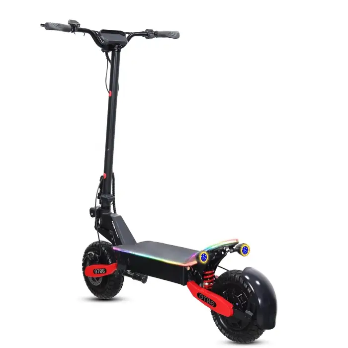 1200w Motor Fast 11 Inch Fat Tire 48v Battery Fast Remote Adult Off-road Electric Scooter — image 6