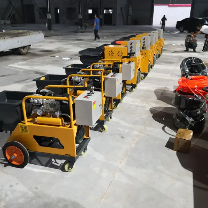 220V Electric Cement Sprayer Machine with Reliable Motor for Construction Sites 30m Maximum Horizontal Conveying Distance — image 5