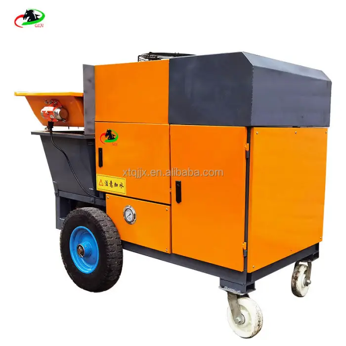 High Power Concrete Mortar Cement Mixer Plastering Spray Grouting Machine Grout Pump Construction Machinery — image 4