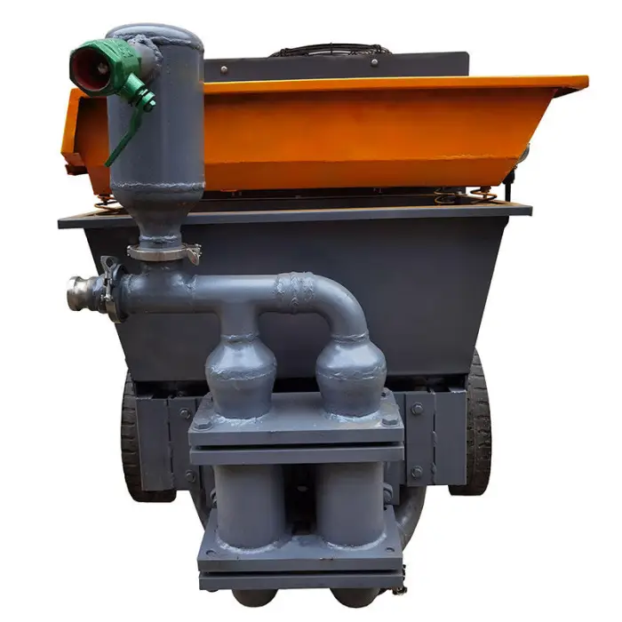 High Power Concrete Mortar Cement Mixer Plastering Spray Grouting Machine Grout Pump Construction Machinery — image 5