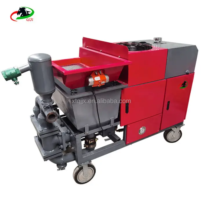 High Quality Factory Direct Mortar Sprayer Mortar Spray Machines Para diesel v Putty Spray Machine for Wall Plastering Y10 — image 4