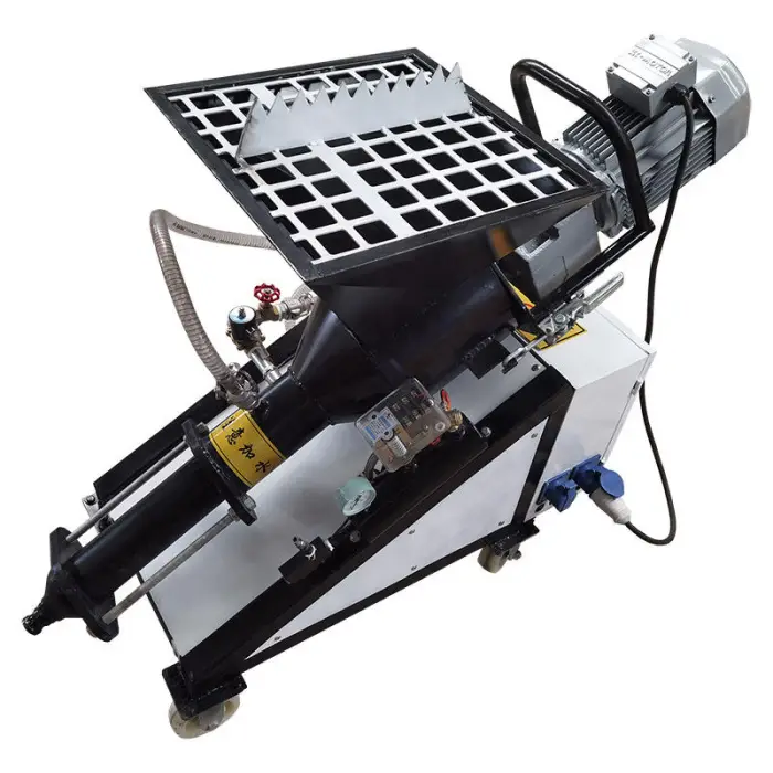 Electric Diesel Mini Concrete Wall Spraying Gun Sand Cement Mortar Shotcrete Mortar Spraying Machine M10 — image 7