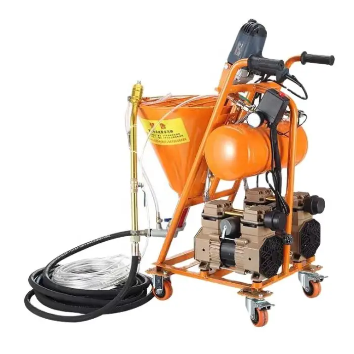 2023 New Mortar Spraying Machine Multifunctional Plaster Spraying Machine — image 3