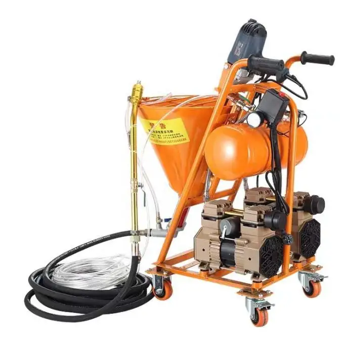 New Type of Fully Automatic Real Stone Paint Spraying Machine Gypsum Putty Spraying Machine — image 5