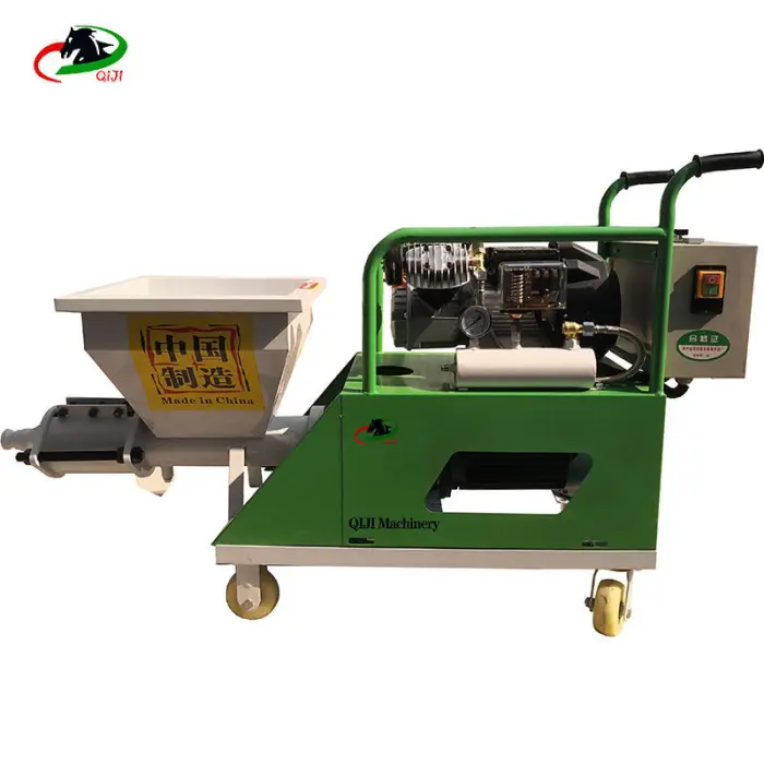 Cement Mortar Spraying Machine Small Cement Spraying Machine Automatic Plastering Machine — image 5