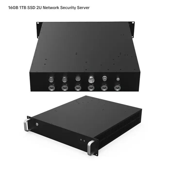 OEM 2U Intel I7 10th Gen Network Security Server Chassis Firewall Gateway System DDR4 16GB 1TB SSD IP65 in Stock — image 3