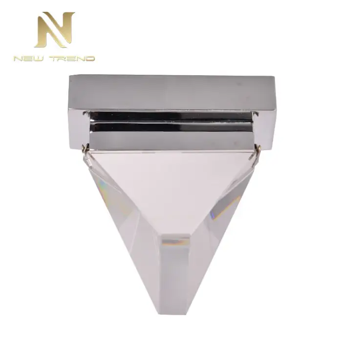 Trendy Style Hotel Room bar Cafe Gold Color Iron Crystal Modern Led Ceiling Light — image 7