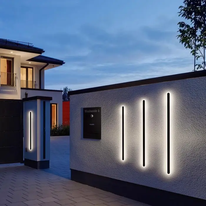 Outdoor Wall Lamp LED Outdoor Lighting Wall Lamps Waterproof IP65 Strip Outside Garden Lights Villa Porch Garden Outdoor Lamp — image 6