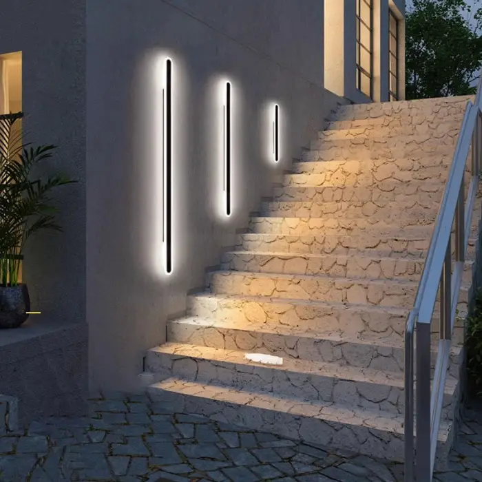 Outdoor Wall Lamp LED Outdoor Lighting Wall Lamps Waterproof IP65 Strip Outside Garden Lights Villa Porch Garden Outdoor Lamp — image 7