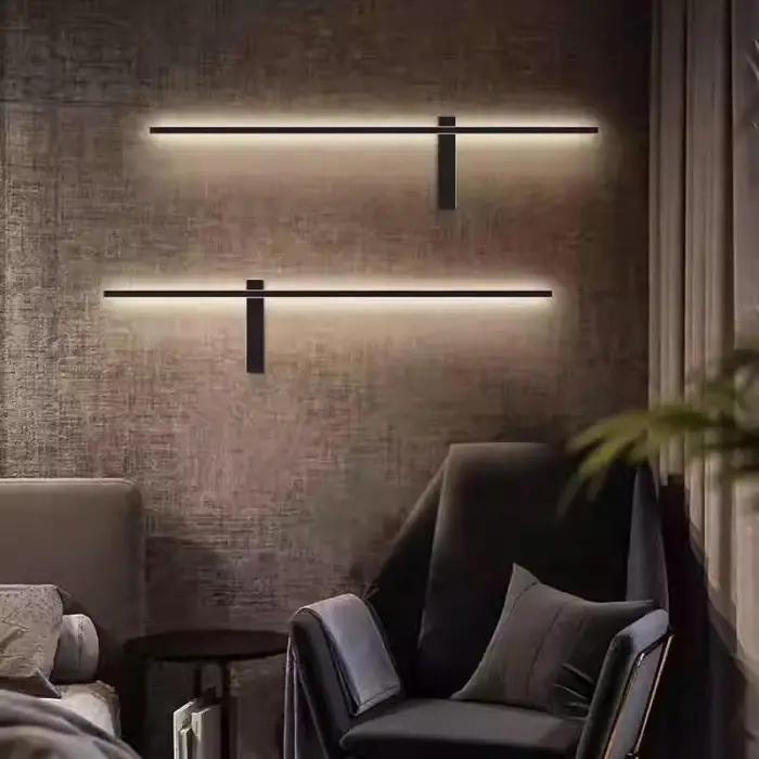 Indoor Minimalist Modern Wall Light LED Room Decoration Bedroom Living Room Lights Bedroom Bedside Lamp Wall Decorative Lamp — image 3