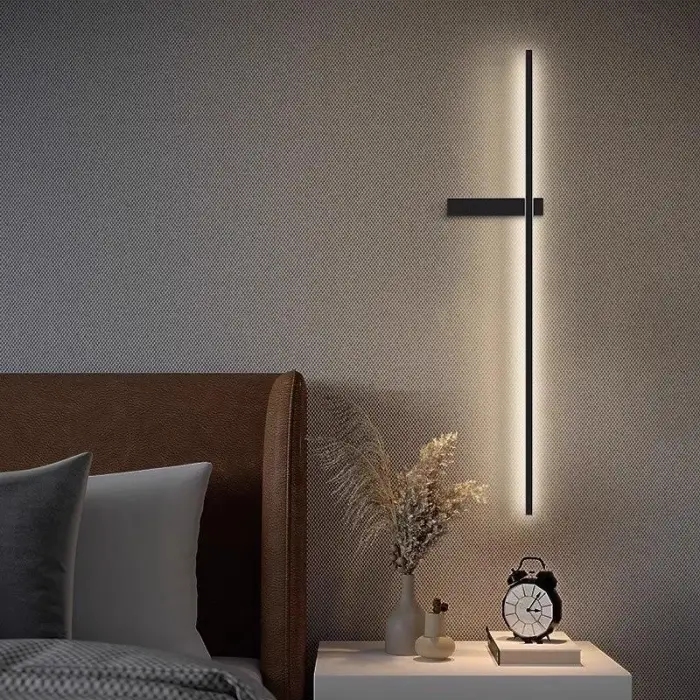 Indoor Minimalist Modern Wall Light LED Room Decoration Bedroom Living Room Lights Bedroom Bedside Lamp Wall Decorative Lamp — image 6