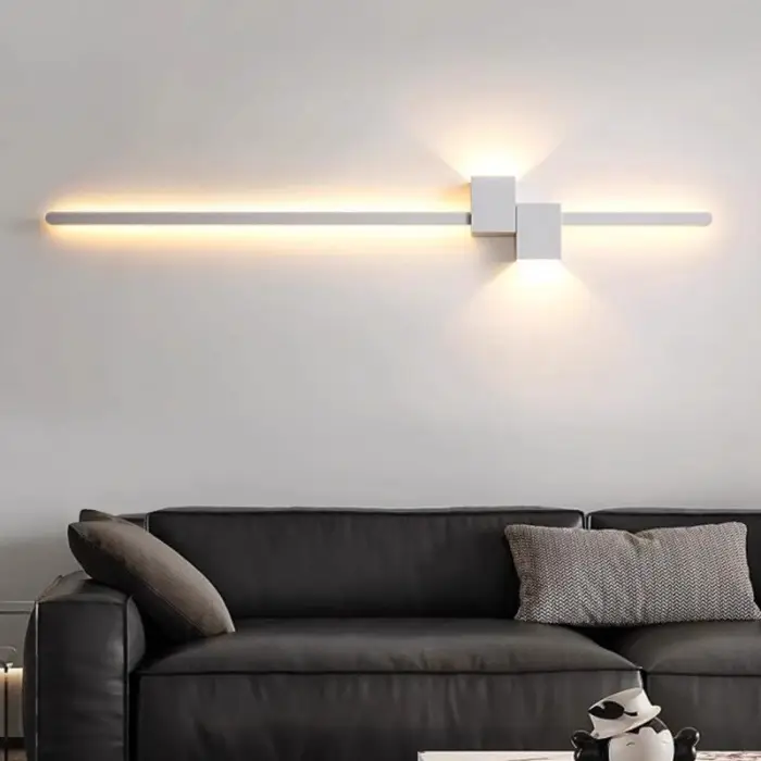 Modern LED Wall Lamp Art Design Living Room Nordic Wall Lamps Decor Hotel Bedroom Dining Room Indoor Wall Light — image 4
