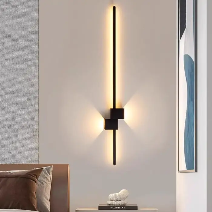 Modern LED Wall Lamp Art Design Living Room Nordic Wall Lamps Decor Hotel Bedroom Dining Room Indoor Wall Light — image 6