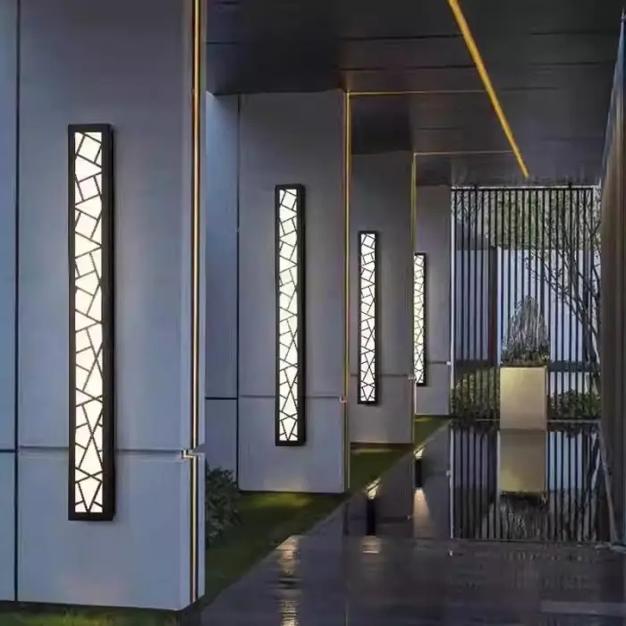 Modern LED Lighting Wall Lamp IP65 Villa Porch Garden Wall Lamp Rainproof in Front of Garage Door Lamp — image 4