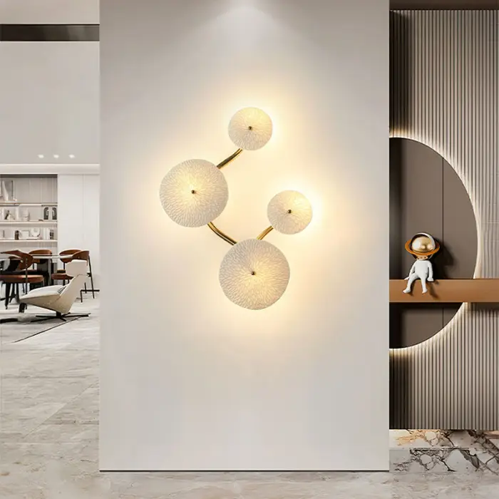 Modern Luxury Wall Lamp Decoration LED Living Room Corridor Home Decor Wholesale Chandelier — image 3