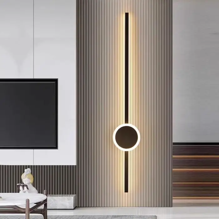 Modern Wall Light Wall Lighting Fixtures Minimalist Bedside Living Room Study Light Corridor LED Wall Lamp — image 3
