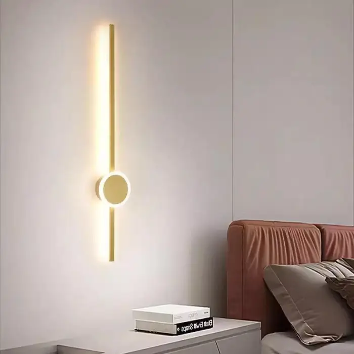 Modern Wall Light Wall Lighting Fixtures Minimalist Bedside Living Room Study Light Corridor LED Wall Lamp — image 6