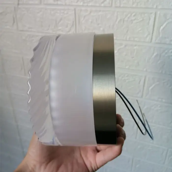 Modern Minimalist LED Wall Lamp Creative Aluminum Metal Bedside Sconces for Bedroom & Living Room Hotel Wall Light — image 4