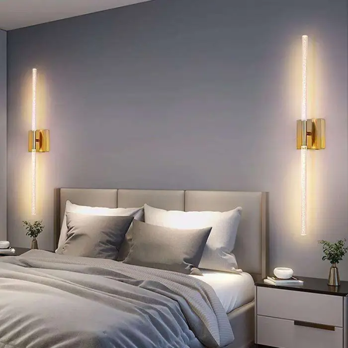 Modern Wireless Wall Lamps Set of 2 Rechargeable Battery Operated Wall Sconces for Bedroom & Living Room Home Application — image 5