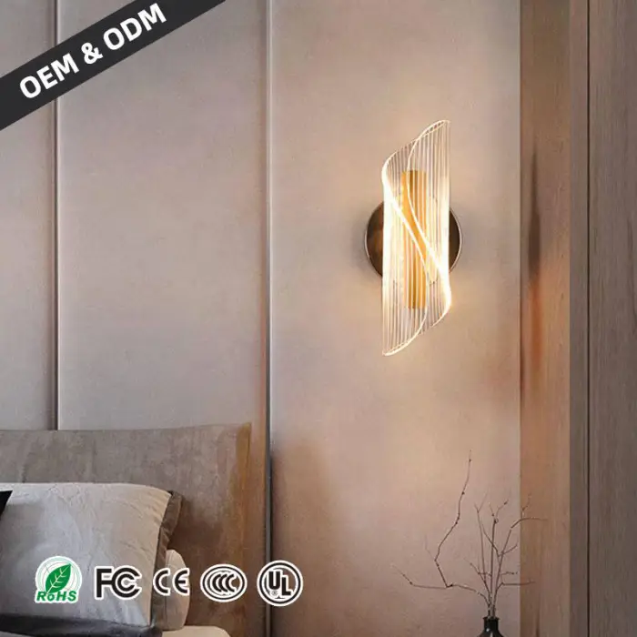 LED Wall Lamp Adjustable Bedside Wall Lamps Bedroom Home Corridor Interior Staircase Modern Home Indoor Wall Lamp — image 3