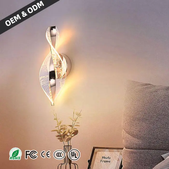 LED Wall Lamp Adjustable Bedside Wall Lamps Bedroom Home Corridor Interior Staircase Modern Home Indoor Wall Lamp — image 5